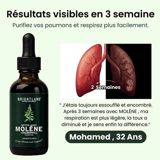 Moléne : purifiez vos poumons et respirez facilement